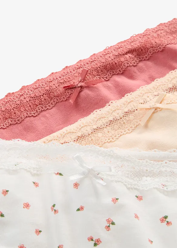 Slip con morbido cotone (pacco da 5), bonprix