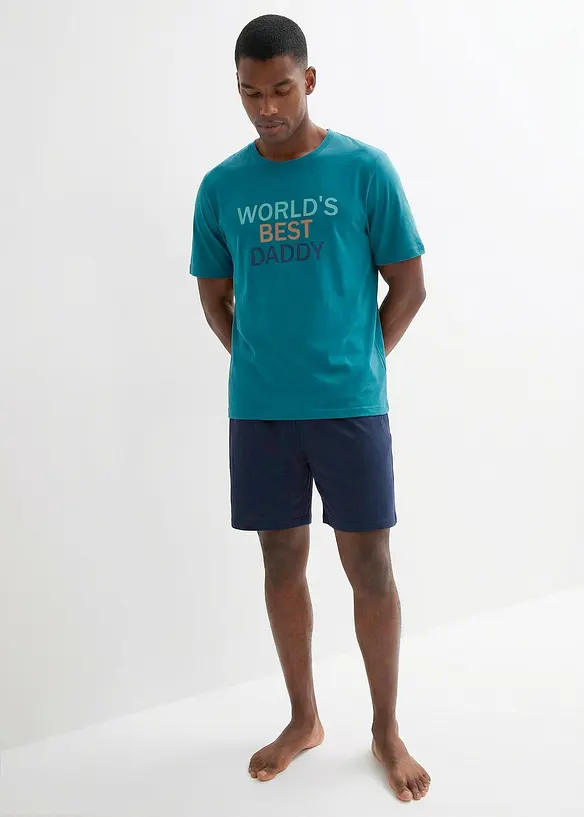 Pigiama estivo in puro cotone, bonprix