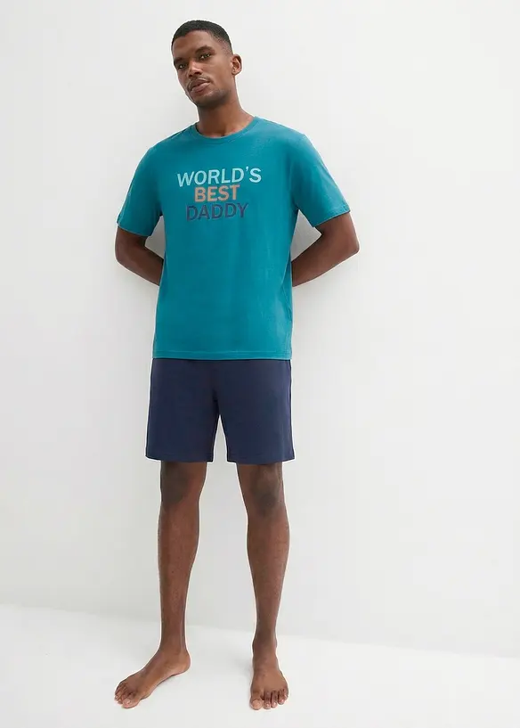 Pigiama estivo in puro cotone, bonprix