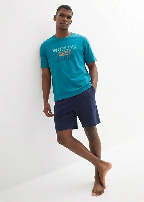 Pigiama estivo in puro cotone, bonprix