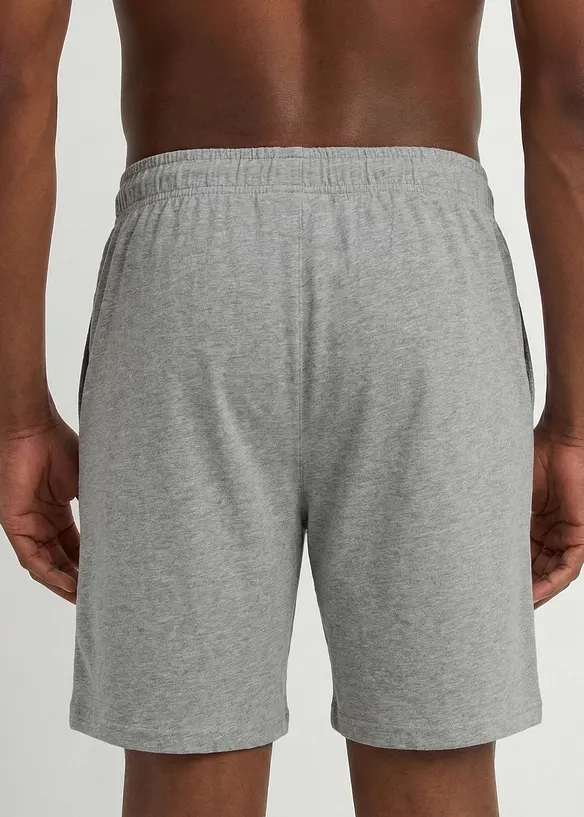 Pantaloni pigiama corti (pacco da 3), bonprix
