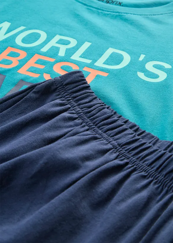 Pigiama estivo in puro cotone, bonprix