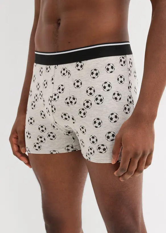 Boxer aderenti in lunghezza midi (pacco da 5), bonprix