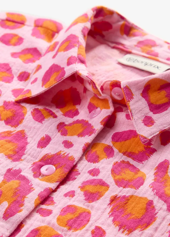 Camicetta in mussola fresca e leggera, bonprix