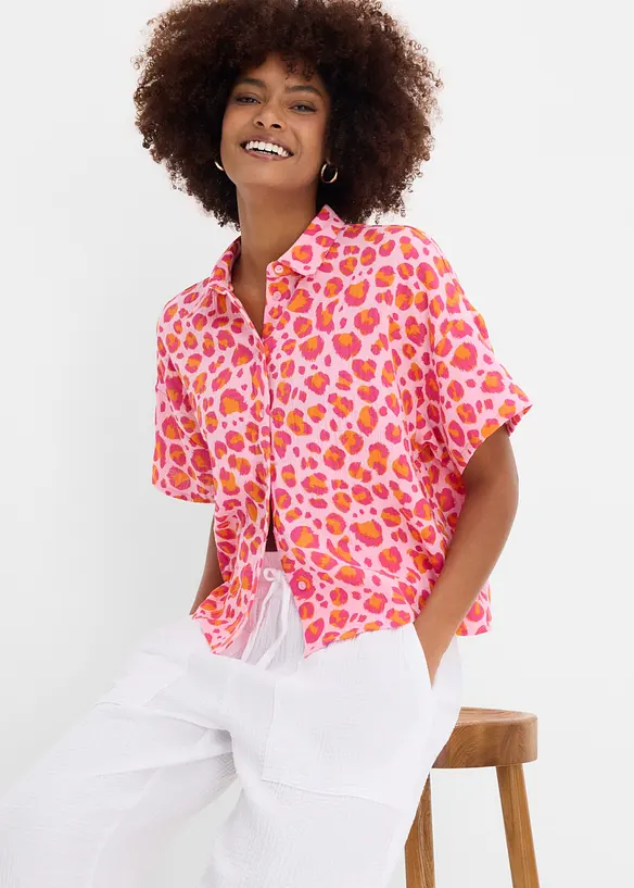 Camicetta in mussola fresca e leggera, bonprix