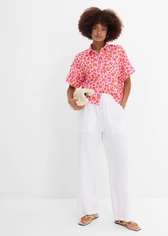 Camicetta in mussola fresca e leggera, bonprix