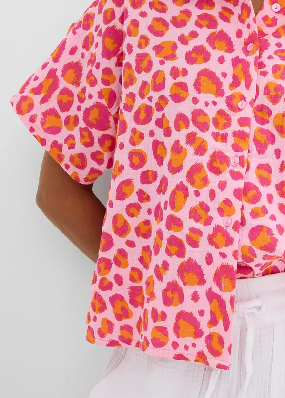 Camicetta in mussola fresca e leggera, bonprix