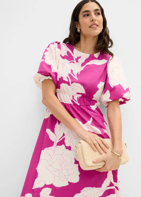 Abito lungo in puro cotone, bonprix