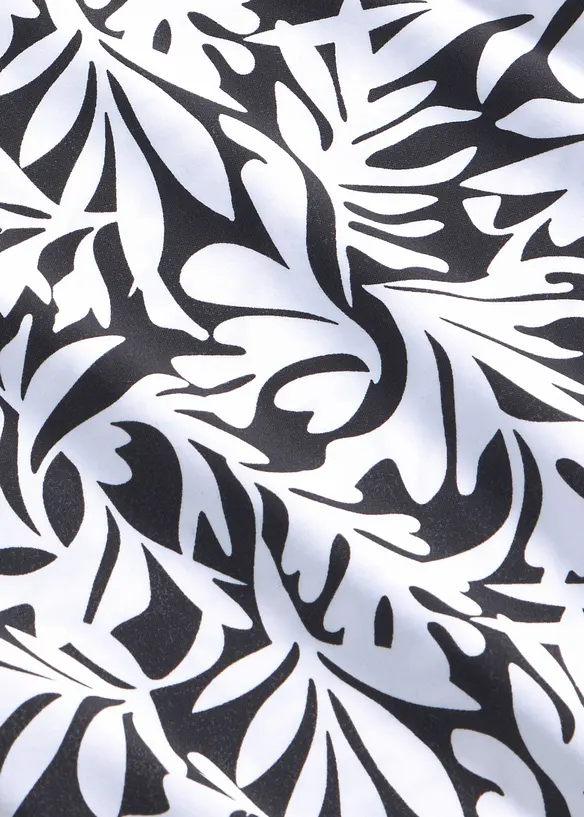 Costume intero con scollatura a V e effetto modellante leggero, bonprix