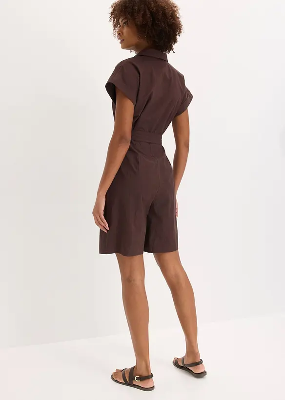 Tuta elegante con cintura in vita, bonprix