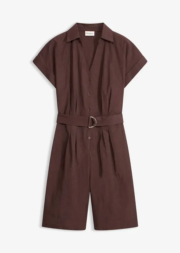 Tuta elegante con cintura in vita, bonprix