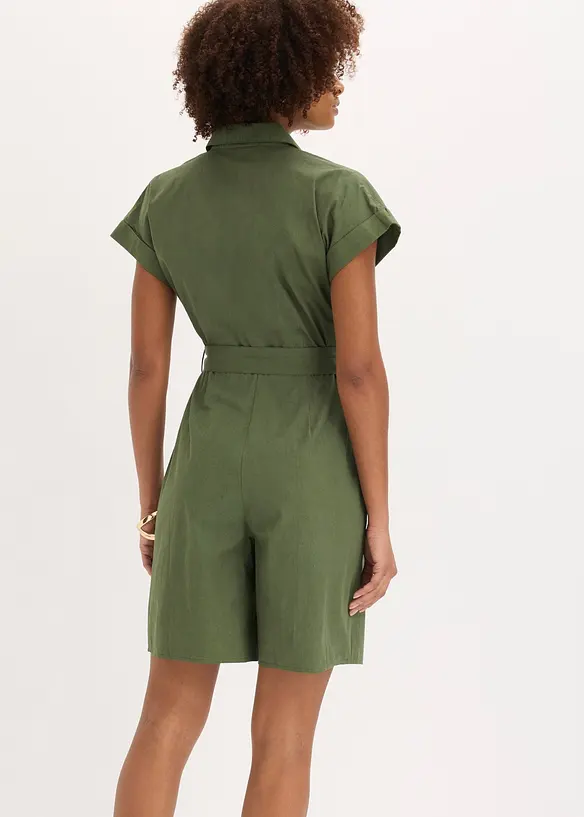 Tuta elegante con cintura in vita, bonprix