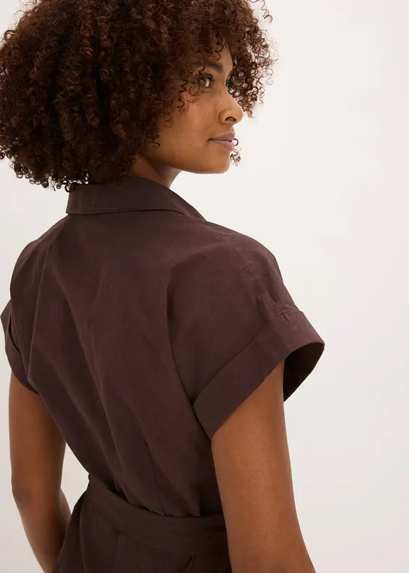 Tuta elegante con cintura in vita, bonprix