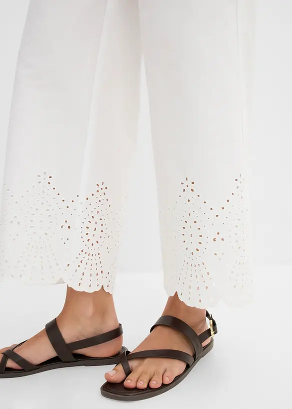 Pantaloni culotte in puro cotone, bonprix