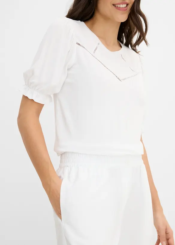 Pantaloni culotte in puro cotone, bonprix