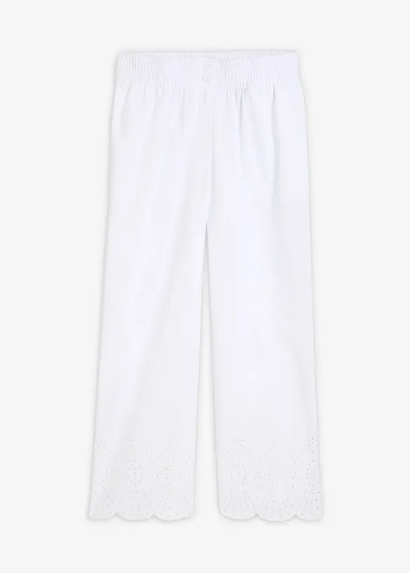 Pantaloni culotte in puro cotone, bonprix