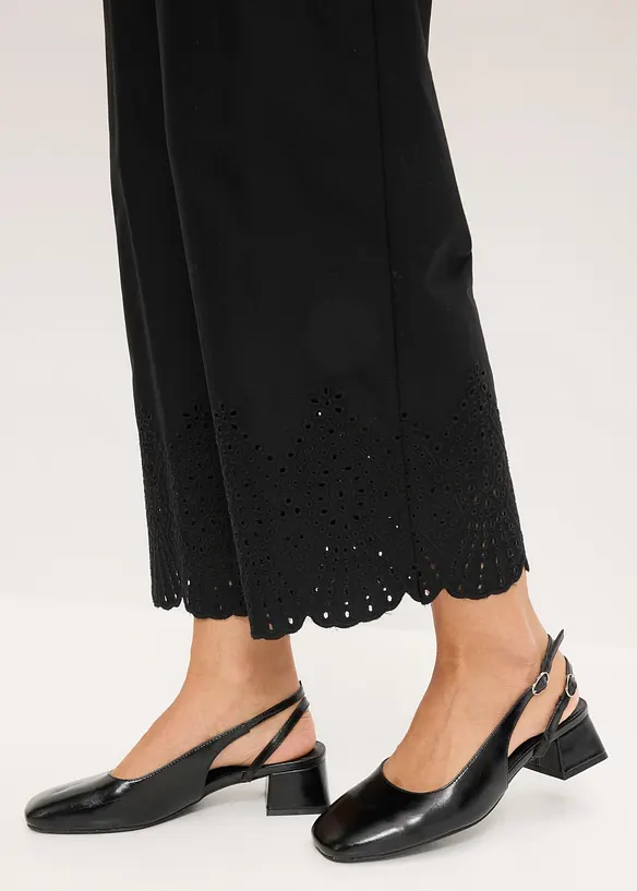 Pantaloni culotte in puro cotone, bonprix