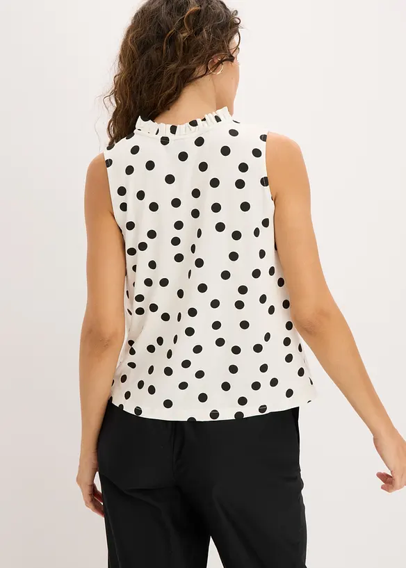 Top in jersey di misto viscosa, bonprix