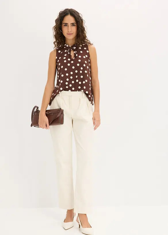 Top in jersey di misto viscosa, bonprix