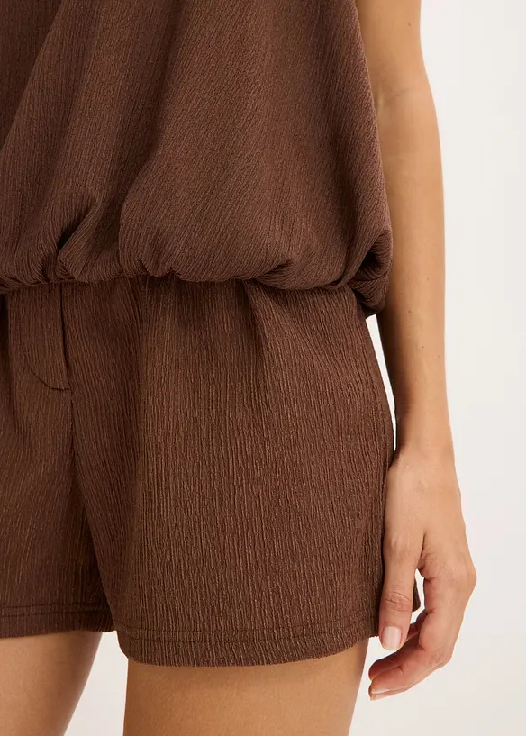 Top in cr&ecirc;pe operato, bonprix