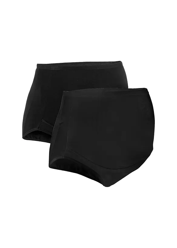 Slip pr&eacute;maman con cotone biologico (pacco da 2), bonprix