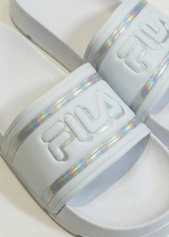 Ciabattine Fila con dettagli metallizzati, FILA