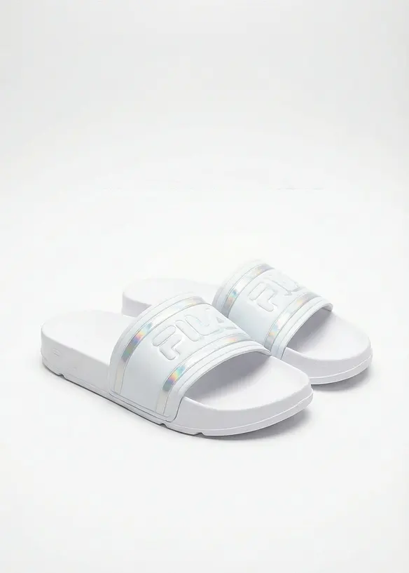 Ciabattine Fila con dettagli metallizzati, FILA