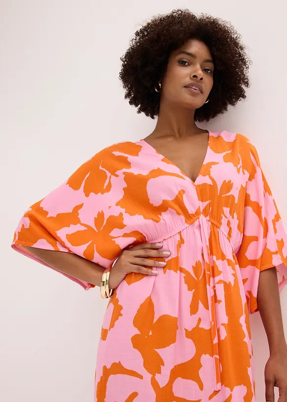 Abito lungo in viscosa fluida, bonprix