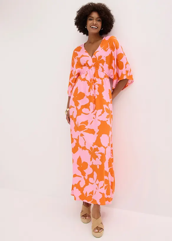 Abito lungo in viscosa fluida, bonprix