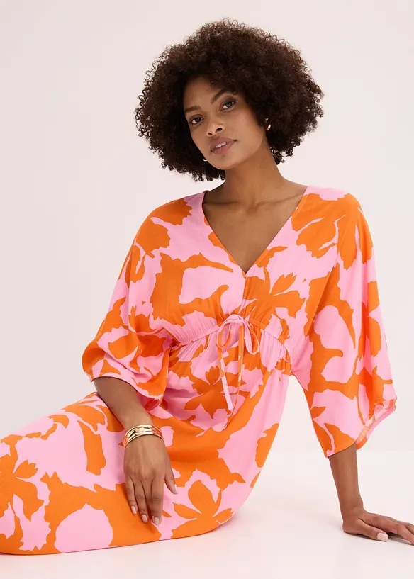 Abito lungo in viscosa fluida, bonprix