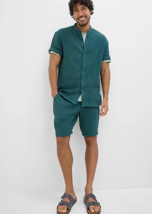Camicia e shorts di mussola (set 2 pezzi), bonprix