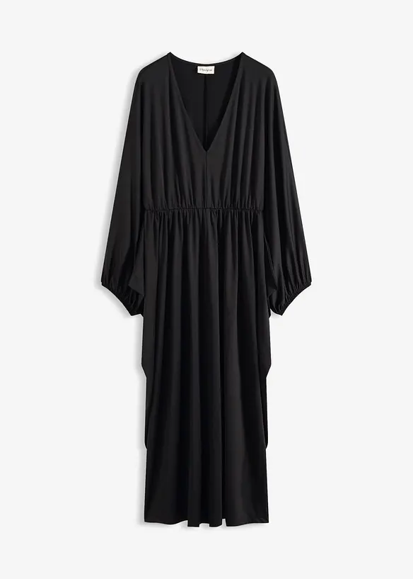 Abito midi con scollatura profonda, bonprix