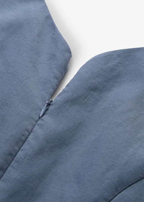 Abito a tubino con effetto gilet e lyocell, bonprix