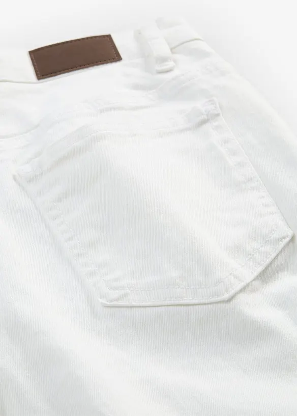 Mom jeans lunghi, vita media, bonprix