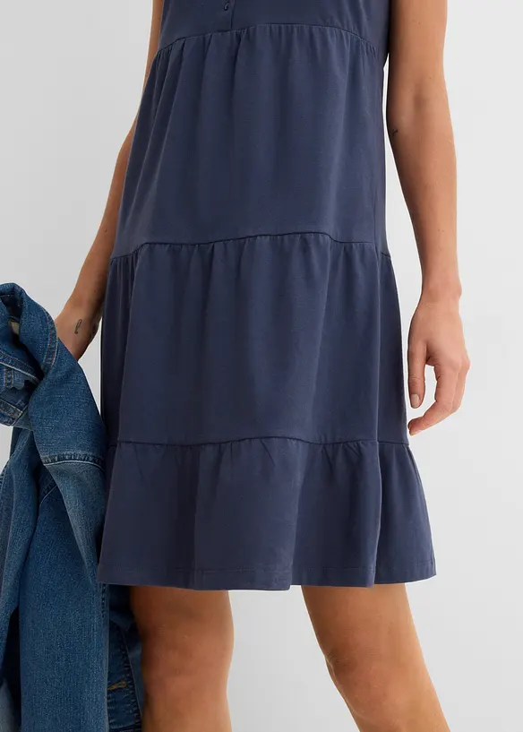 Abito corto in jersey di cotone, bonprix