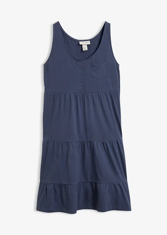 Abito corto in jersey di cotone, bonprix