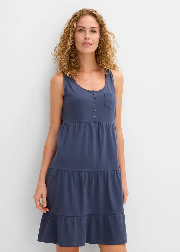 Abito corto in jersey di cotone, bonprix