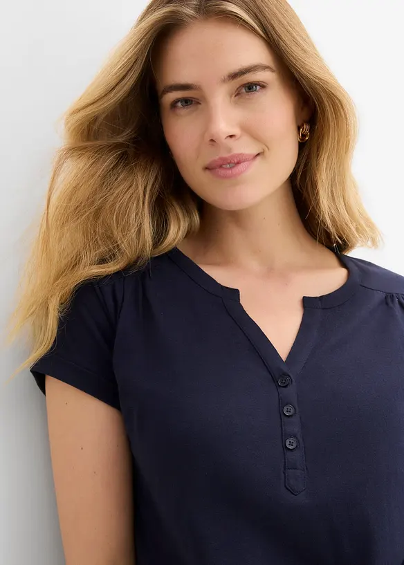 Maglia in cotone a maniche corte, bonprix