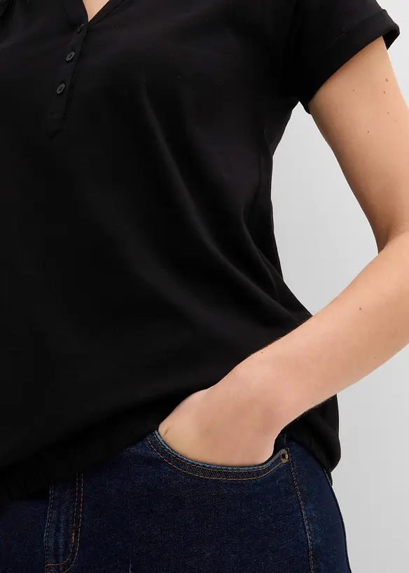 Maglia in cotone a maniche corte, bonprix