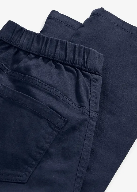 Pantaloni cropped elasticizzati, bonprix