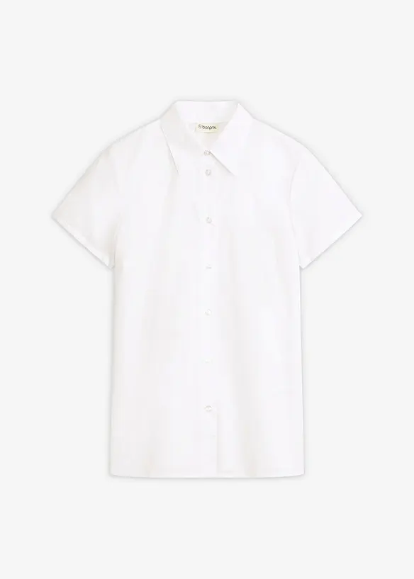 Camicetta a maniche corte in popeline, bonprix