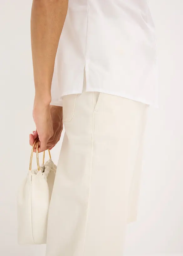 Camicetta a maniche corte in popeline, bonprix