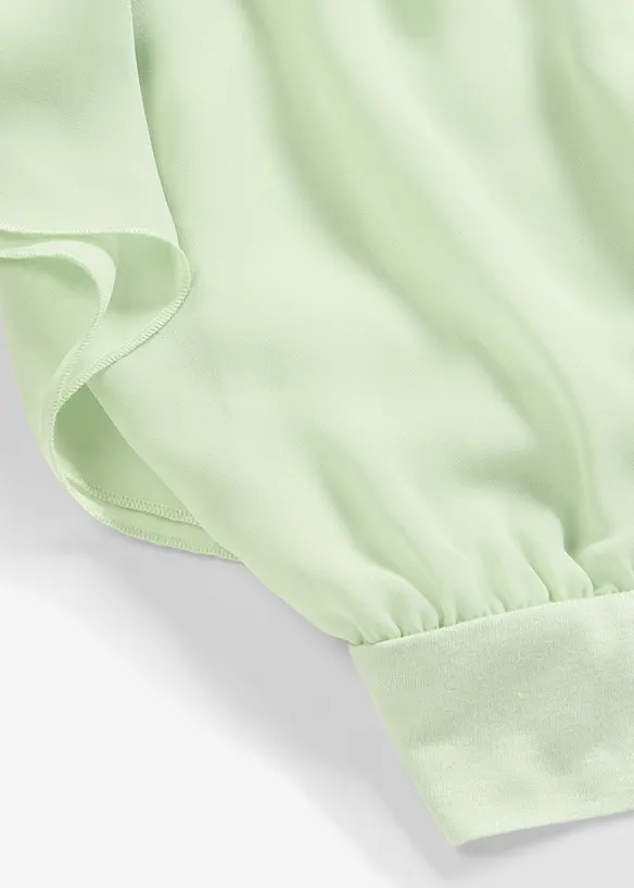 Blusa in chiffon con canotta, bonprix