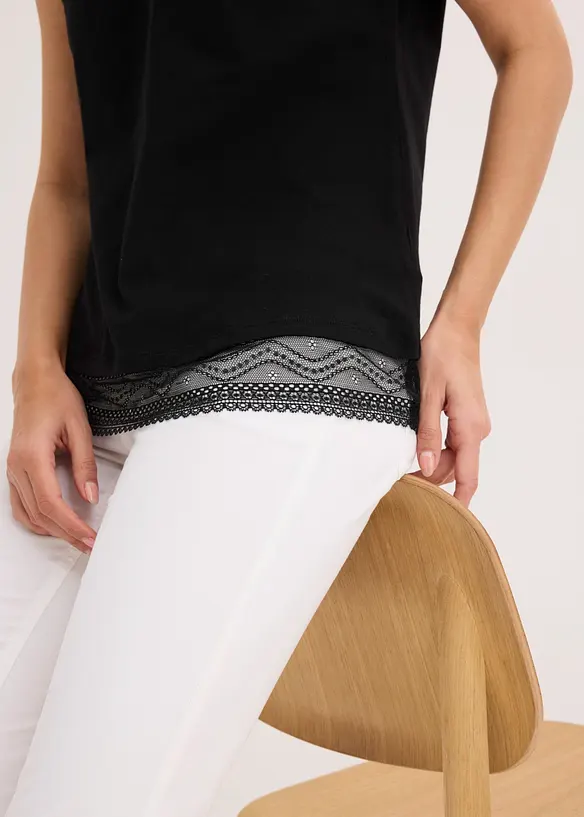 Maglia boxy in cotone, bonprix