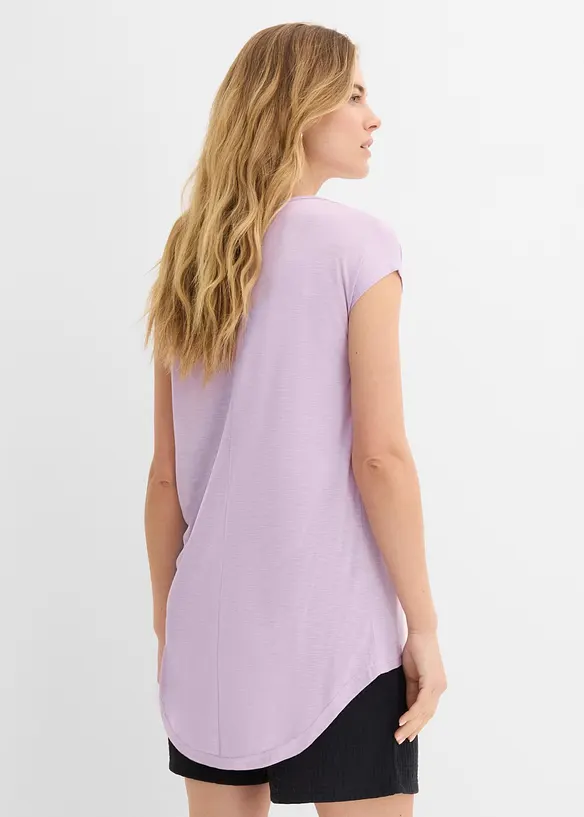 Maglia lunga in misto viscosa, bonprix