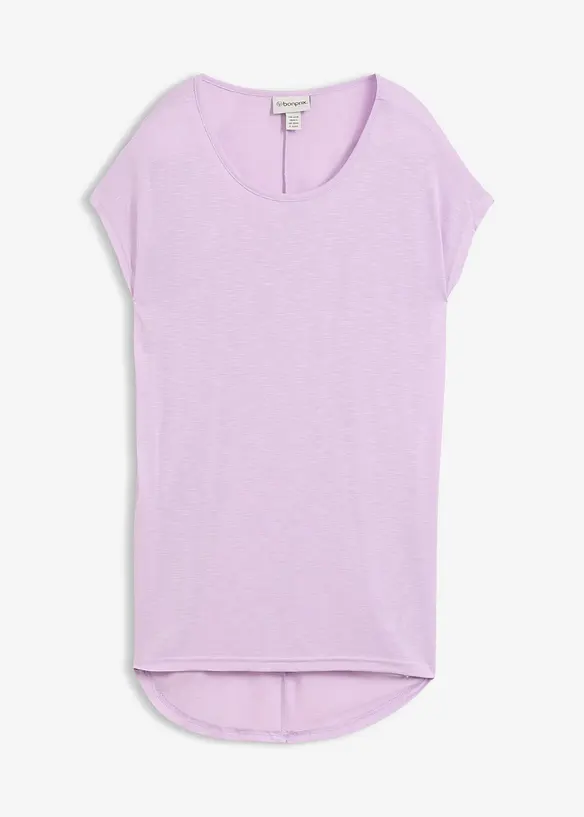 Maglia lunga in misto viscosa, bonprix