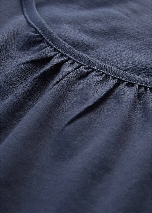 Maglietta a maniche corte in puro cotone, bonprix