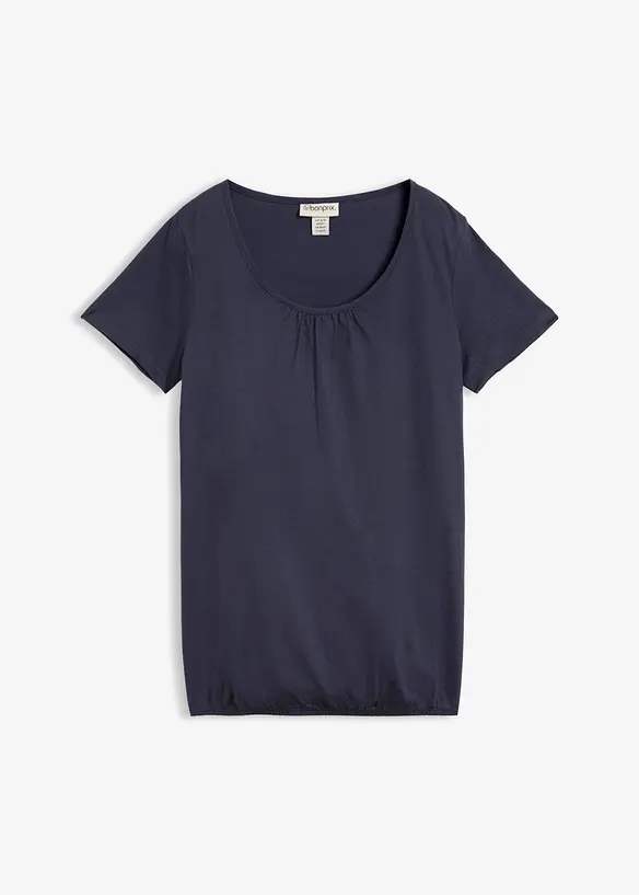 Maglietta a maniche corte in puro cotone, bonprix