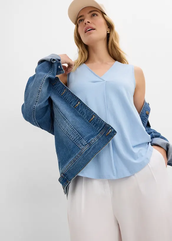 Top in misto viscosa morbido, bonprix