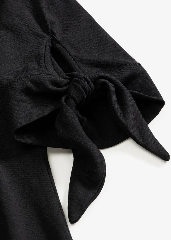 Maglia con spalle scoperte e laccetti, bonprix